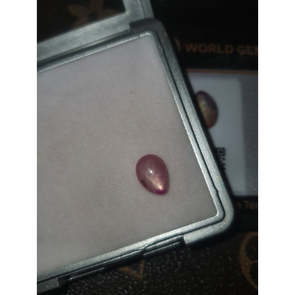 NATURAL STAR RUBY BURMA BELANG KOI TANCO