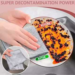 PAKET 10PCS - Kain Sabut Cuci Piring Sabut Pembersih Kerak Panci Lap Cuci Piring