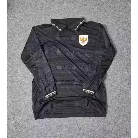 LONGSLEEVE JERSEY BOLA TIMNAS INDONESIA KIPER GK HITAM 2025 NEW