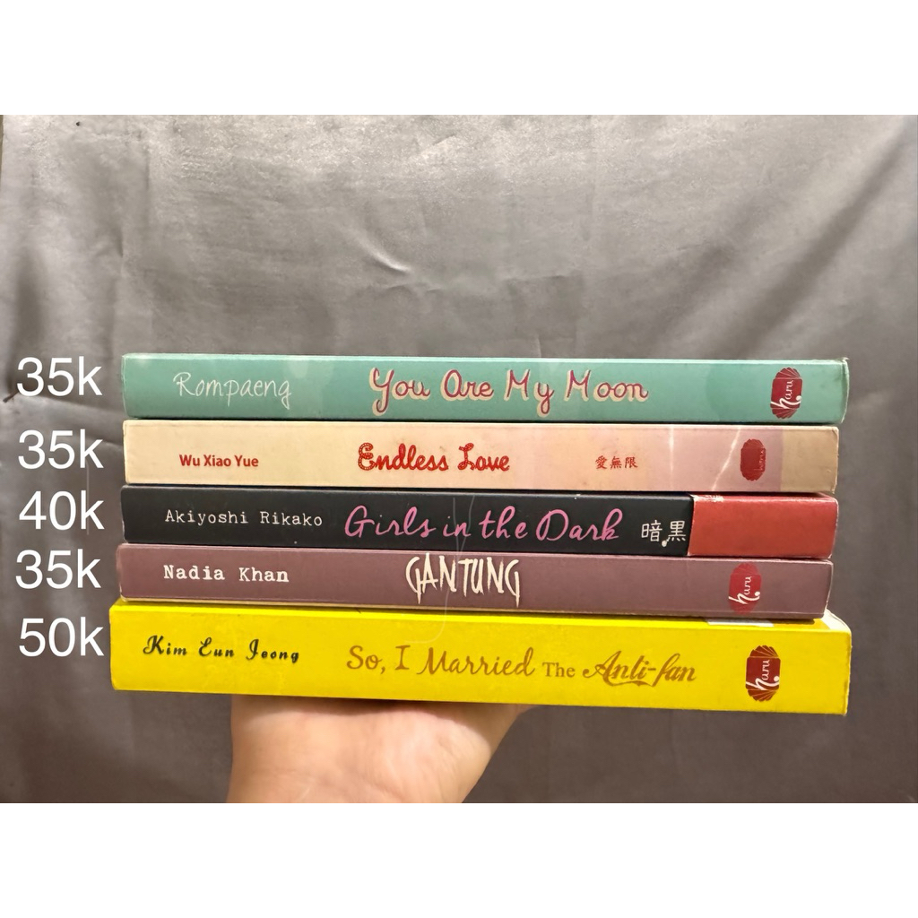 Preloved Novel (penerbit haru)