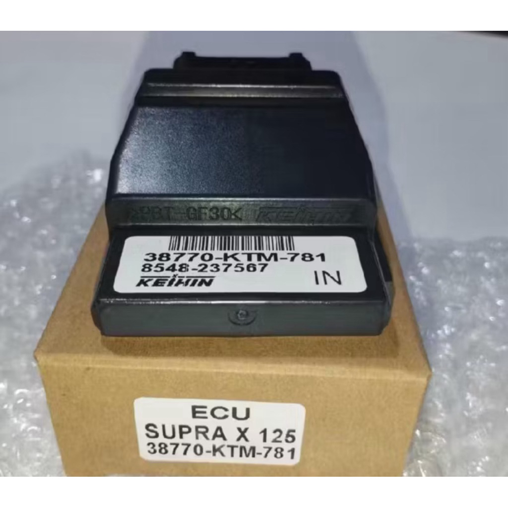 ECU ECM Supra X125 INJEKSI Old Honda 38770-KTM-781