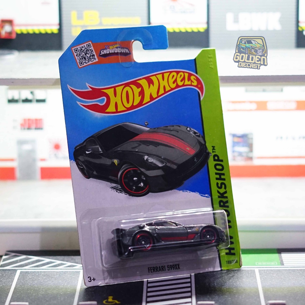 HOT WHEELS FERRARI 599XX HITAM