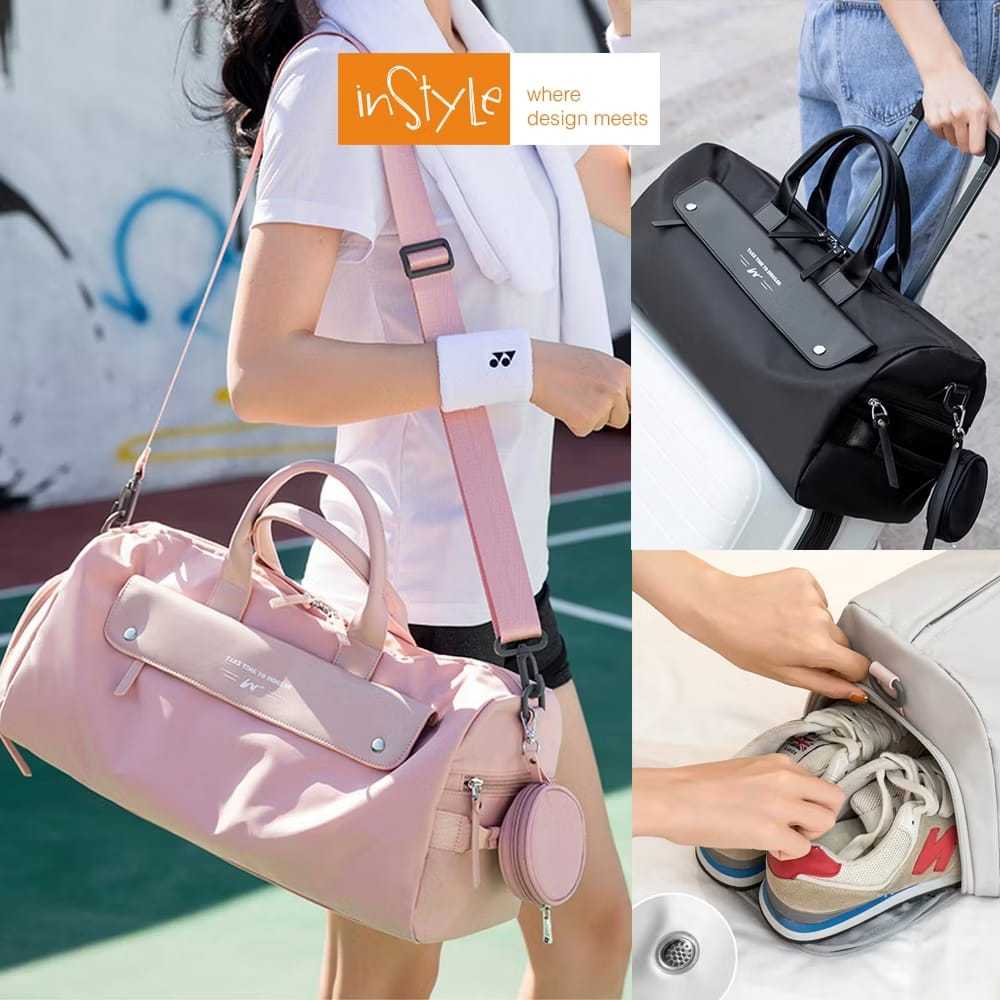 Tas Duffel Fitness - GYM - Travel Olahraga - Oxford Anti - Air Bag - Second / Seken