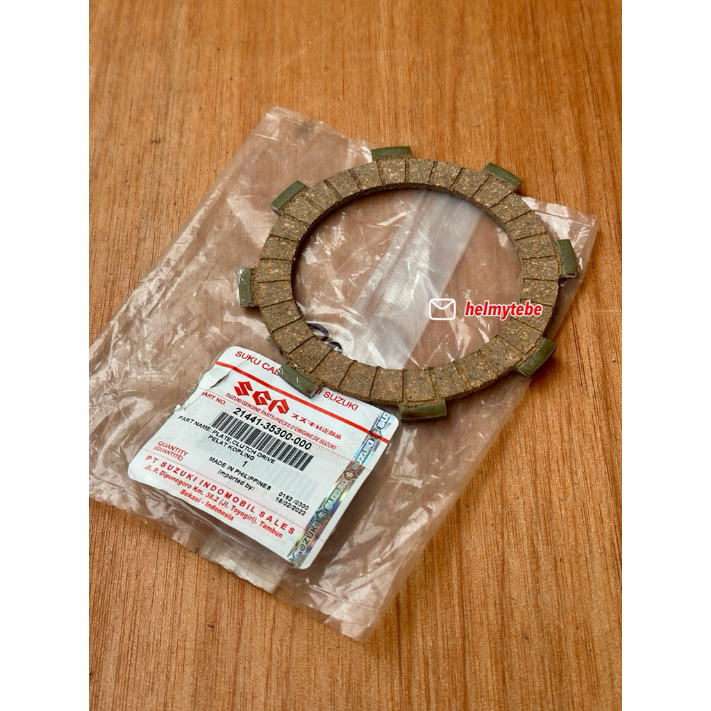 kampas kopling fr80  fr 80 original suzuki asli / plat kampas suzuki fr fizr force1 vega jupiter