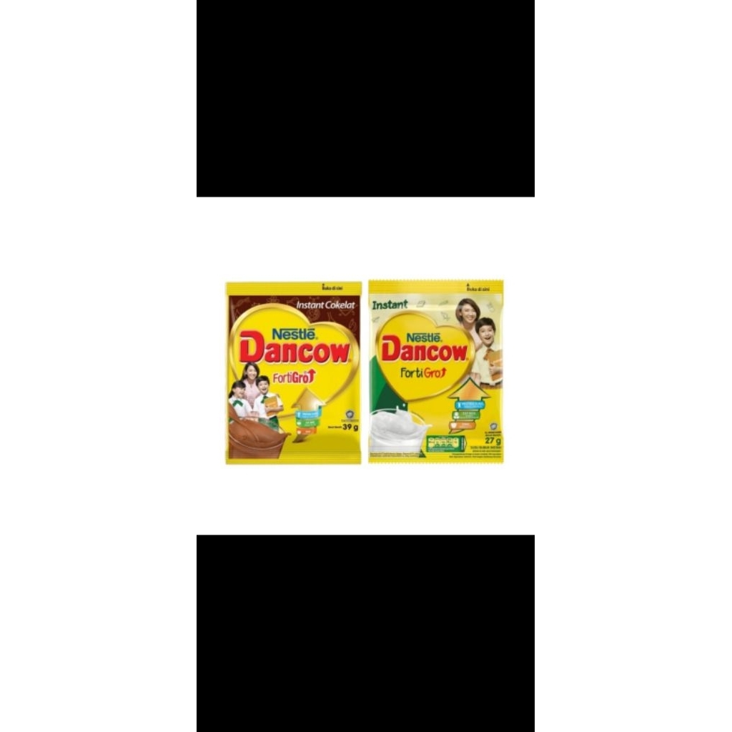 

Promo Dancow fortigo Gro rasa vanilla 27 Gr & Coklat 39 Gr @Pcs