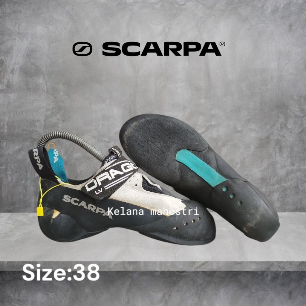 Sepatu panjat climbing Scarpa Drago LV shoes ll Size 38