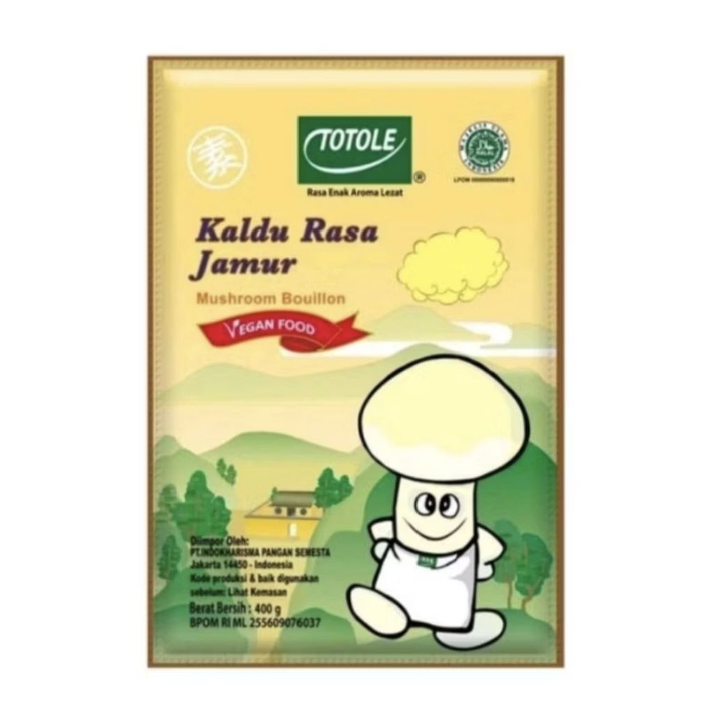 

Totole Kaldu jamur 400g