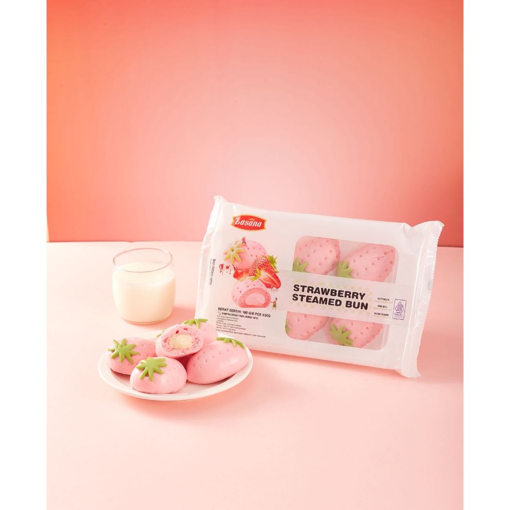 

Lasana Strawberry Steamed Bun