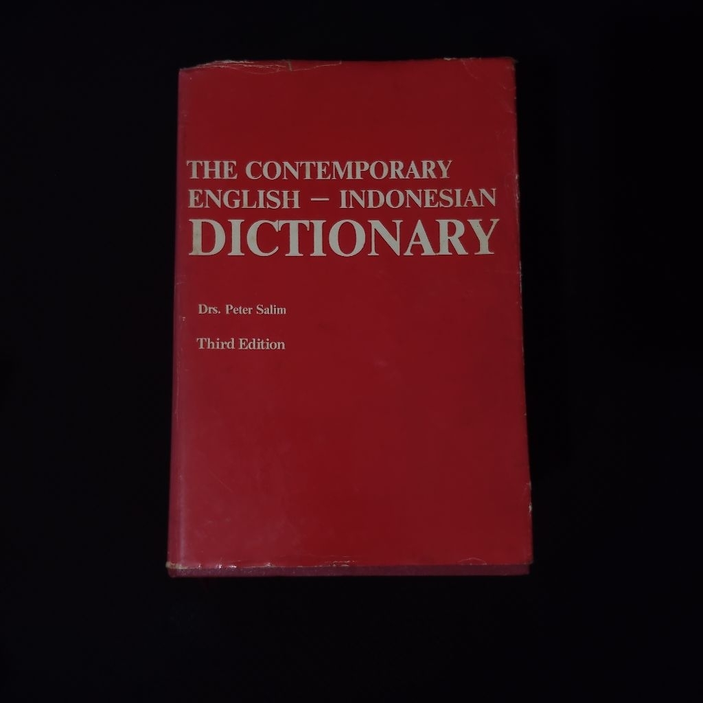 Buku Original • The Contemporary English & Indonesian Dictionary - Kamus Inggris & Indonesia Kontemp