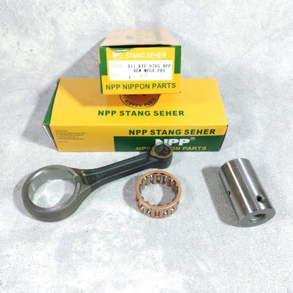 Stang Seher Con Rod Tangan Piston KYE Megapro New Megapro Monoshock Verza CRF 150 NPP Original