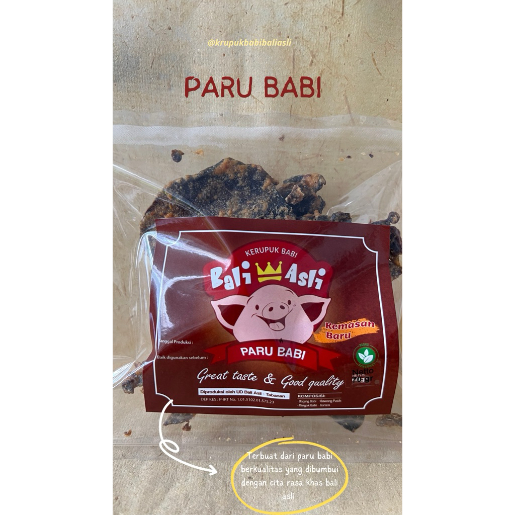 

Krupuk Paru Babi - Bali Asli