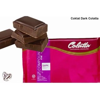 

COLATTA DARK CHOCOLATE COMPOUND KEMASAN REPACK / COLATTA COKLAT BLOK REPACK