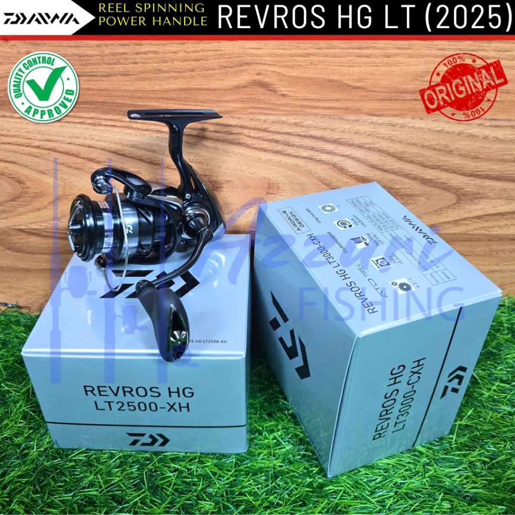 Reel DAIWA REVROS HG LT 2025 POWER HANDLE - REEL SPINNING