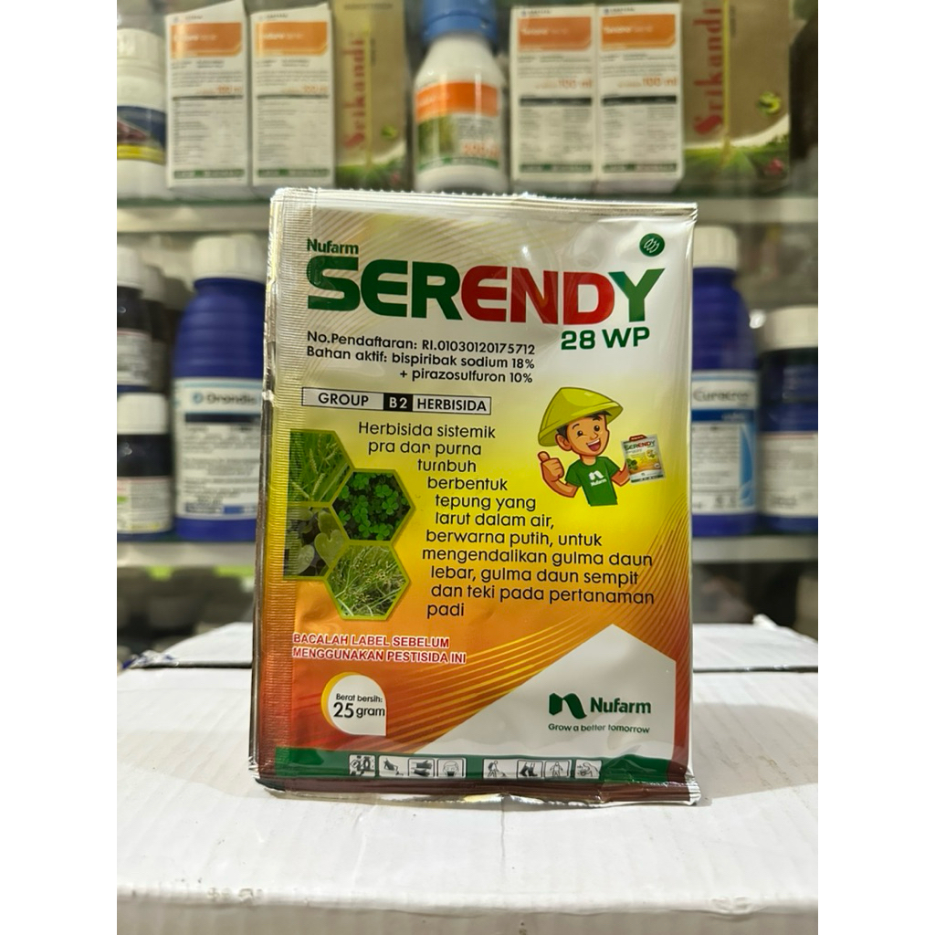 HERBISIDA SERENDY 28WP 25gram - HERBISIDA SELEKTIF PADI SERENDY
