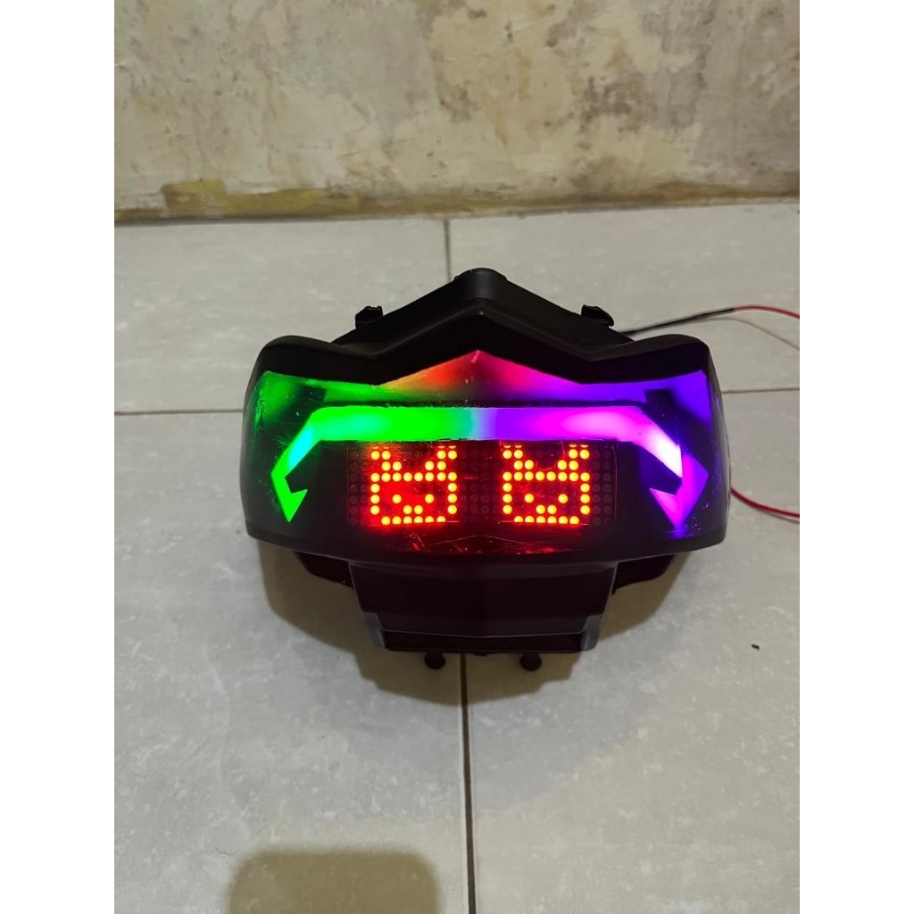 Stoplamp Lazy X running texs Suprax125fi KYZ