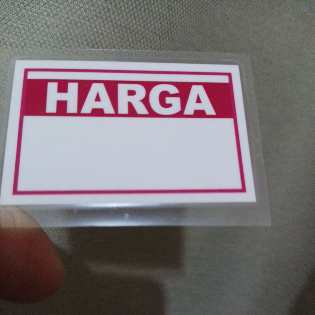 

Card Harga uk 4x6 cm 1 set isi 12 pcs/ Card harga merah laminating / card harga bisa tulis dan hapus