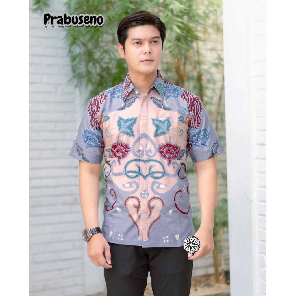 Kemeja Batik Tulis Lengan Pendek - Prabu