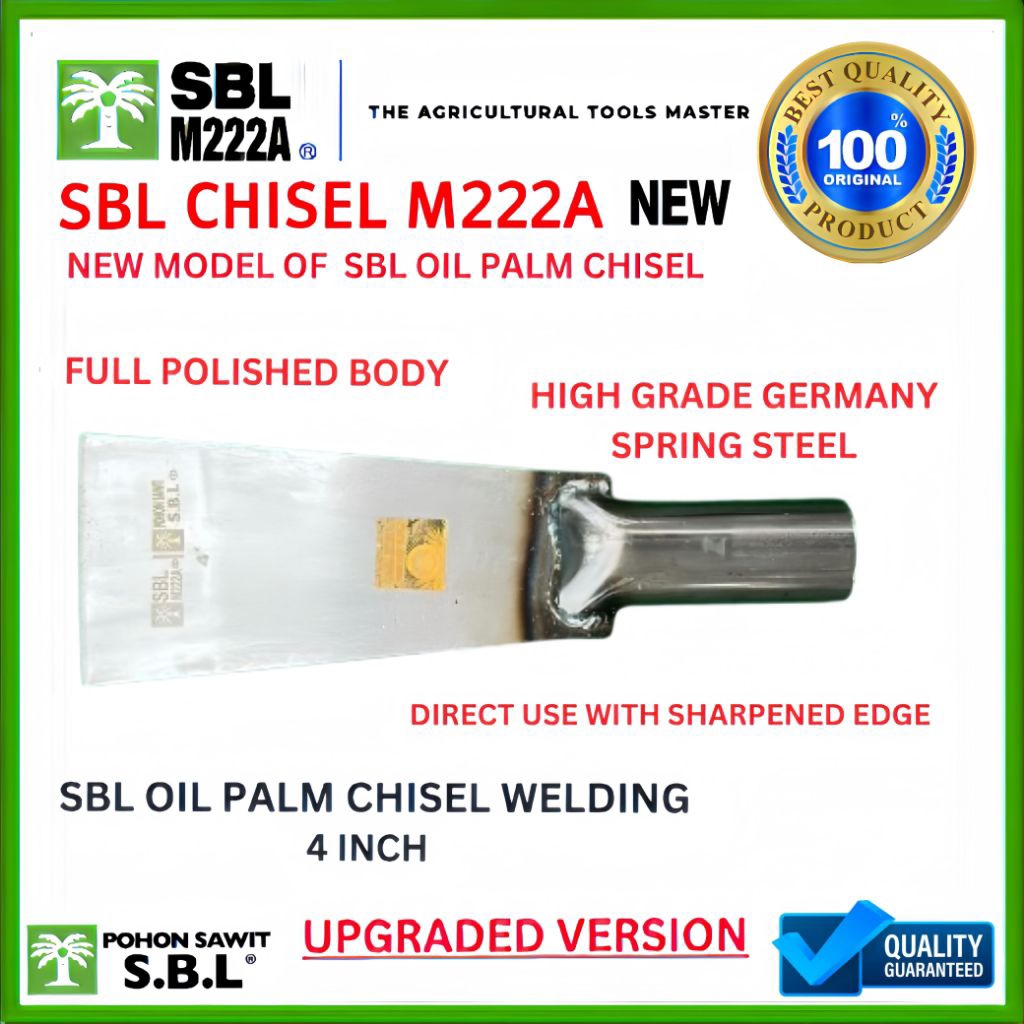 DODOS SBL M222A ORIGINAL UKURAN 4 INCH / SBL CHISEL M222A NEW / DODOS SBL M222A TERBARU
