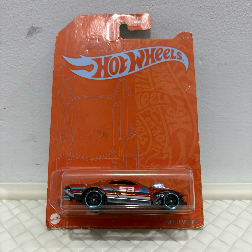 Hot Wheels Project Speeder Orange and Blue Series