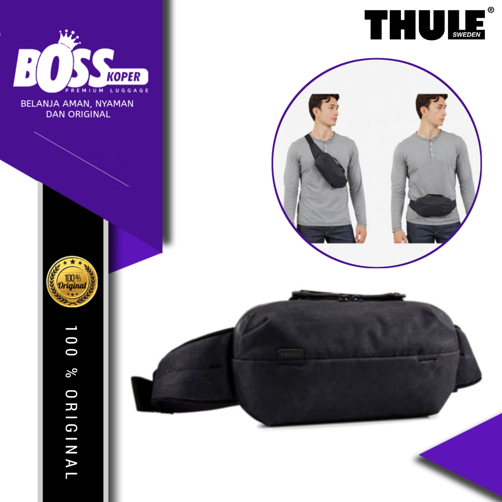 THULE tas waist bag pinggang pria casual daily traveling