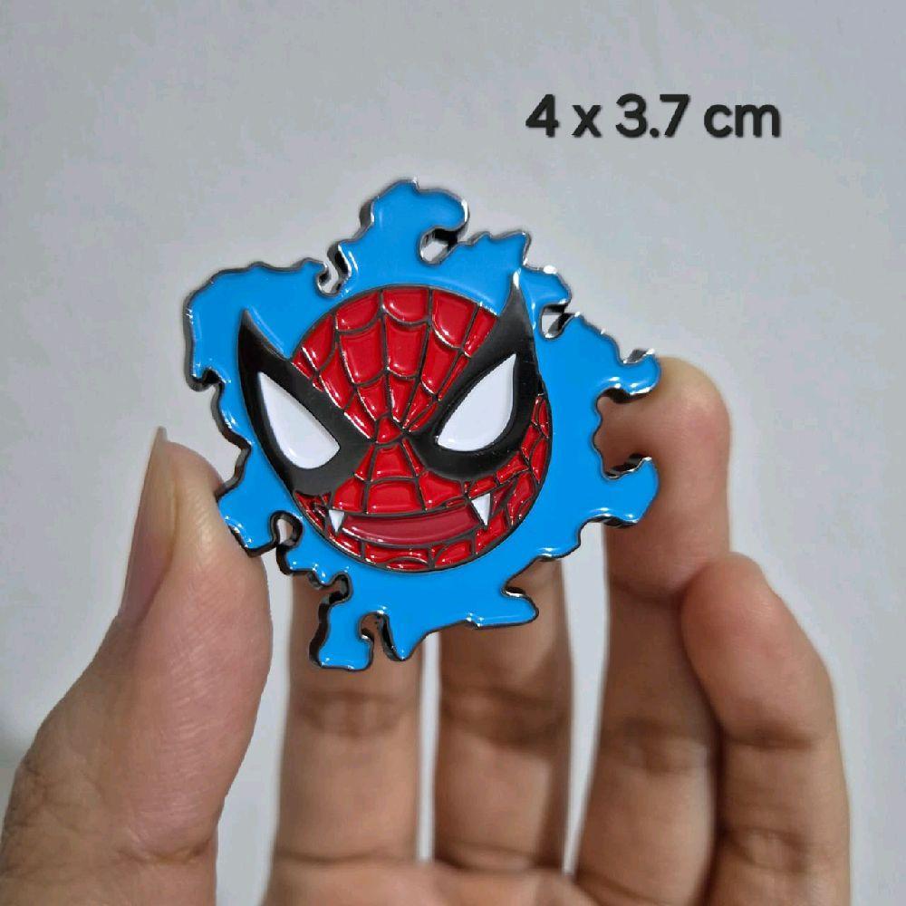 Bros Pin Enamel Pokemon Gastly Spiderman
