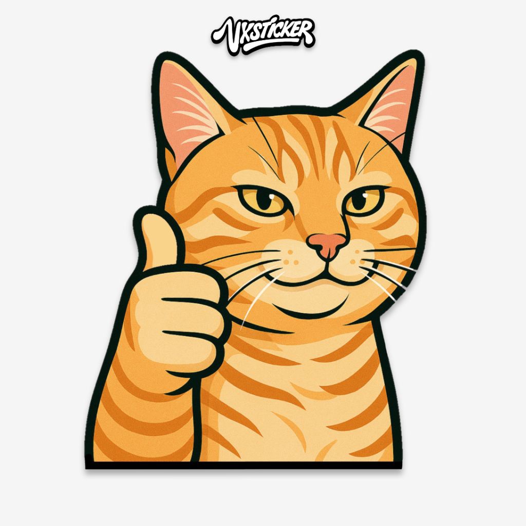 

Stiker/Sticker kucing lucu #44 VXSTICKER