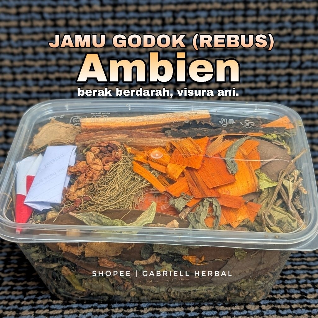 

JAMU AMBIEN, WASIR. JAMU GODOK REBUS.