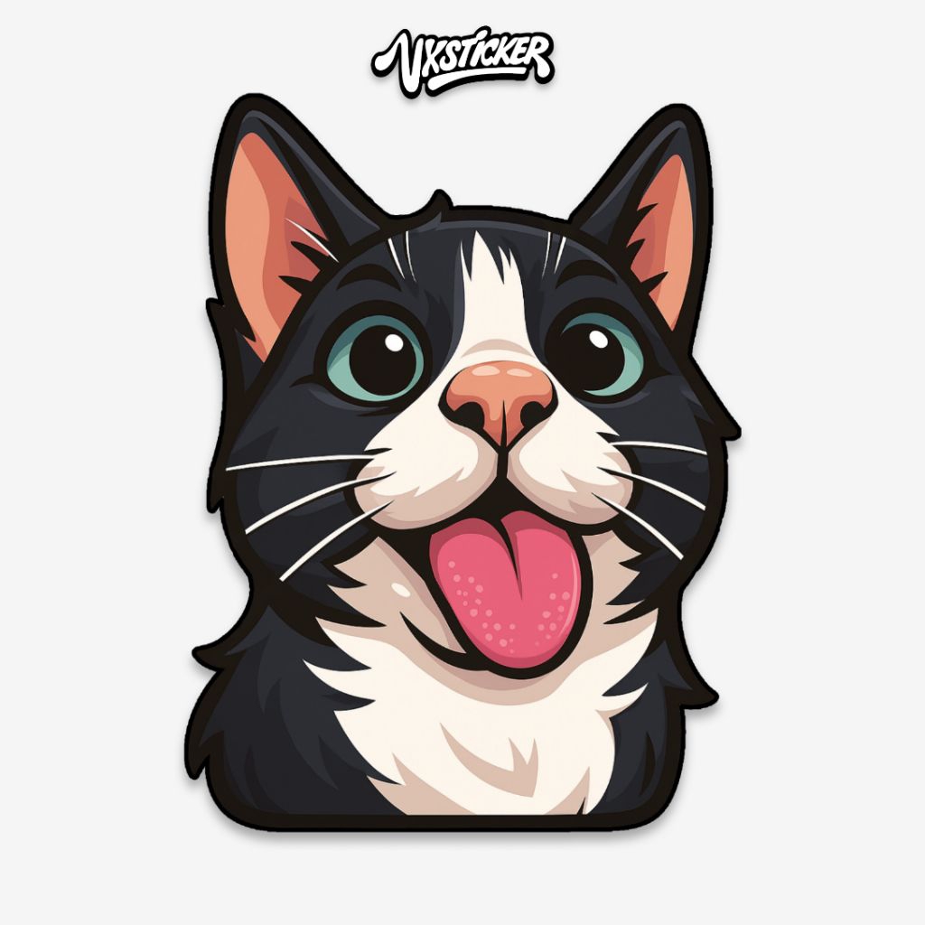 

Stiker/Sticker kucing lucu #60 VXSTICKER