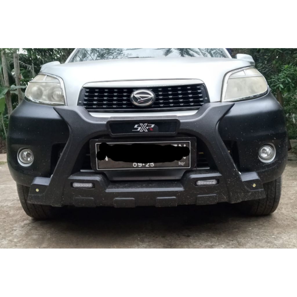 Bumper bamper tanduk Depan X SXR Rush Terios lama 2008 2009 2010 2011 2012 2013 2014 2015 2016 2017 