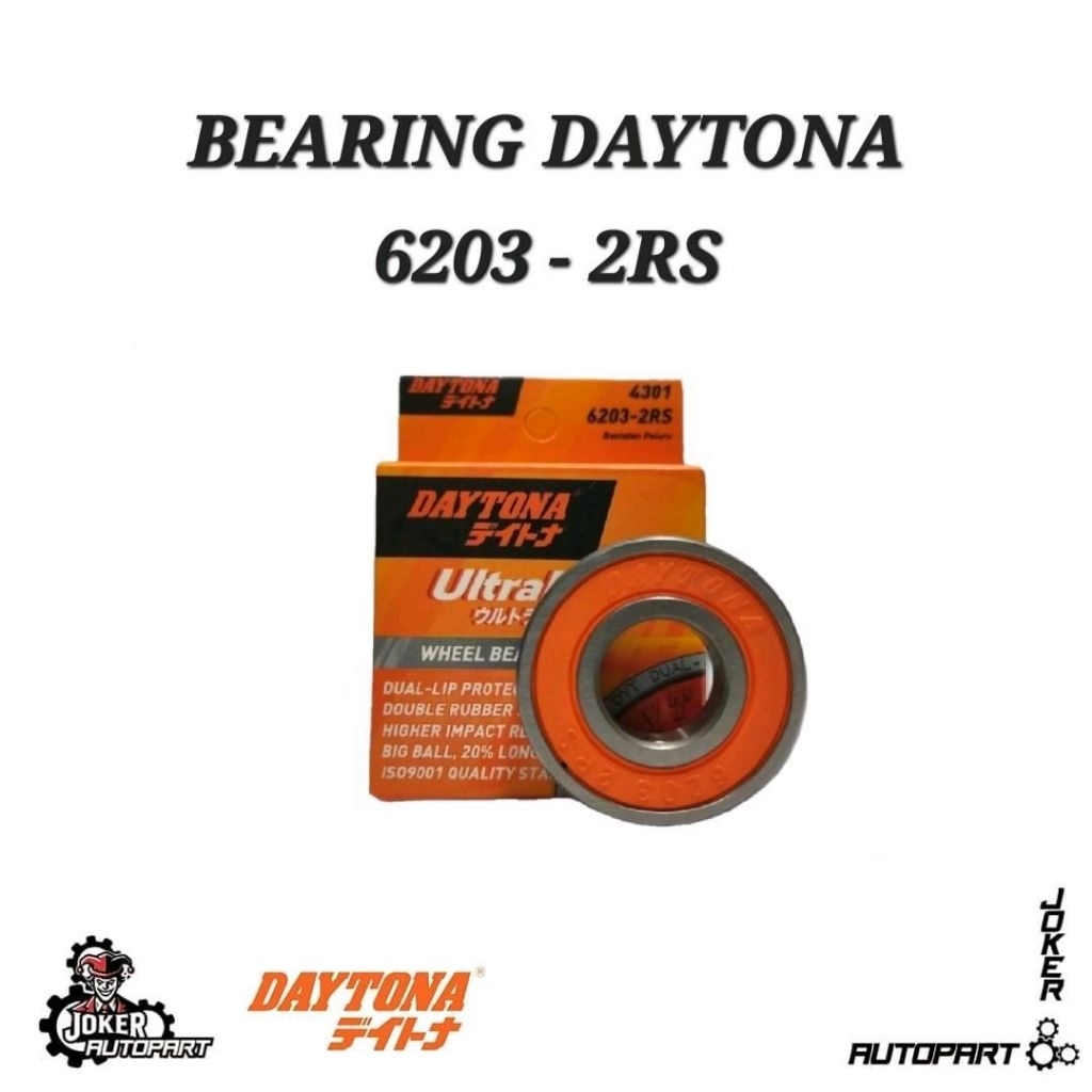 Daytona Bearing Gir Gear Supra Revo Blade Grand CS1 Sonic Satria Karisma Win Daytona Racing 6203 - 2