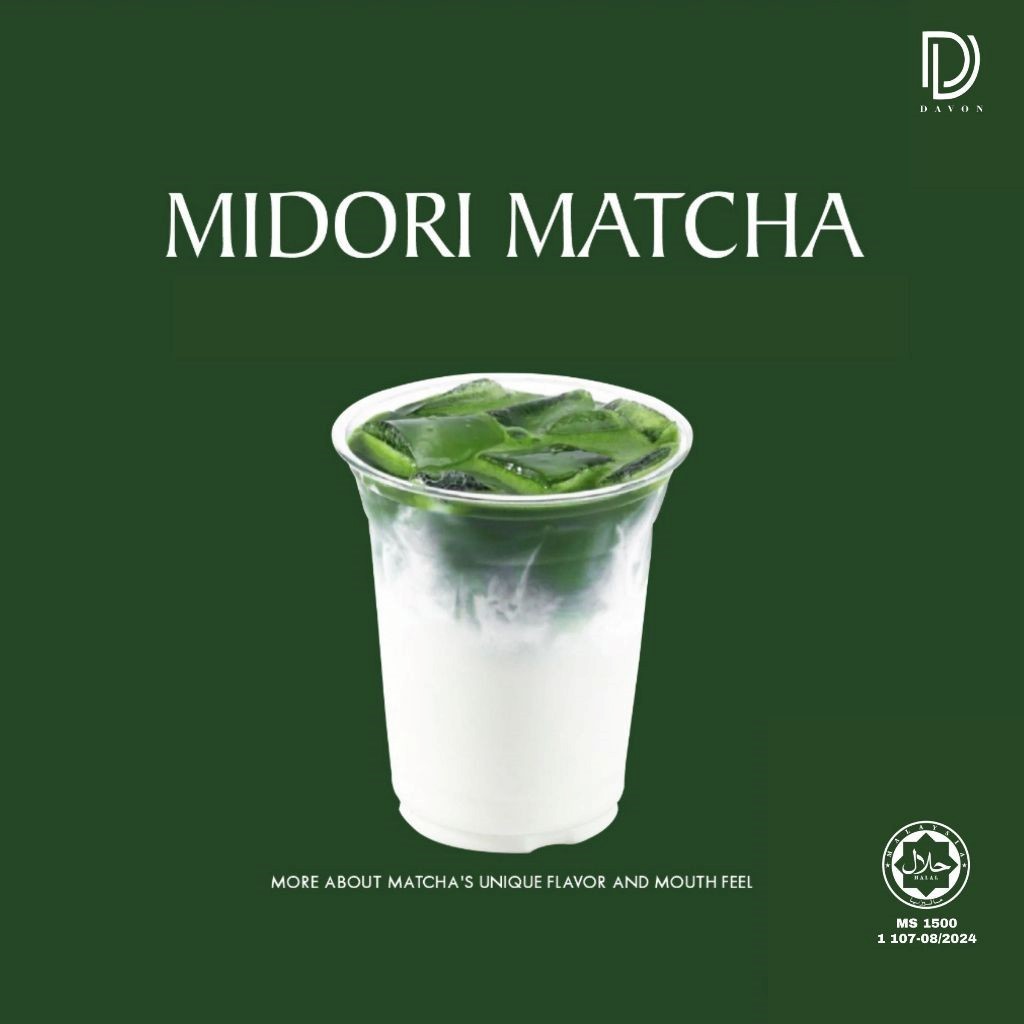 

Davon - Matcha Midori 100% Japanese Matcha Powder 100g