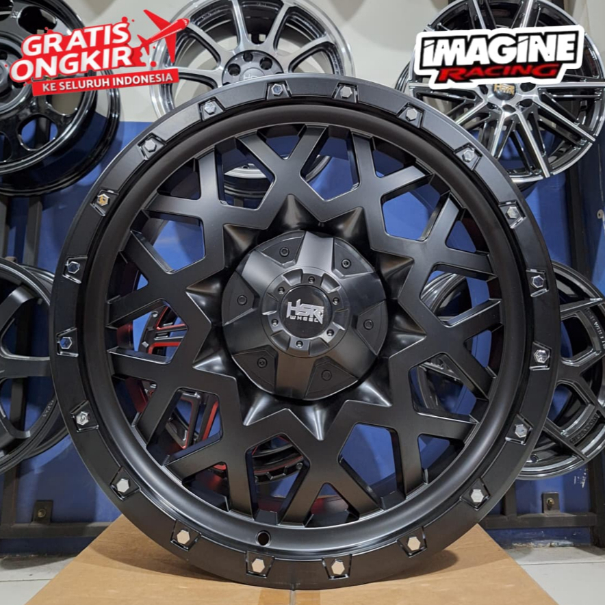 VELG RACING R20 JEEP RUBICON WLANGER SAHARA CR-V JUKE CX5 HSR SOPENG JA033 HSR