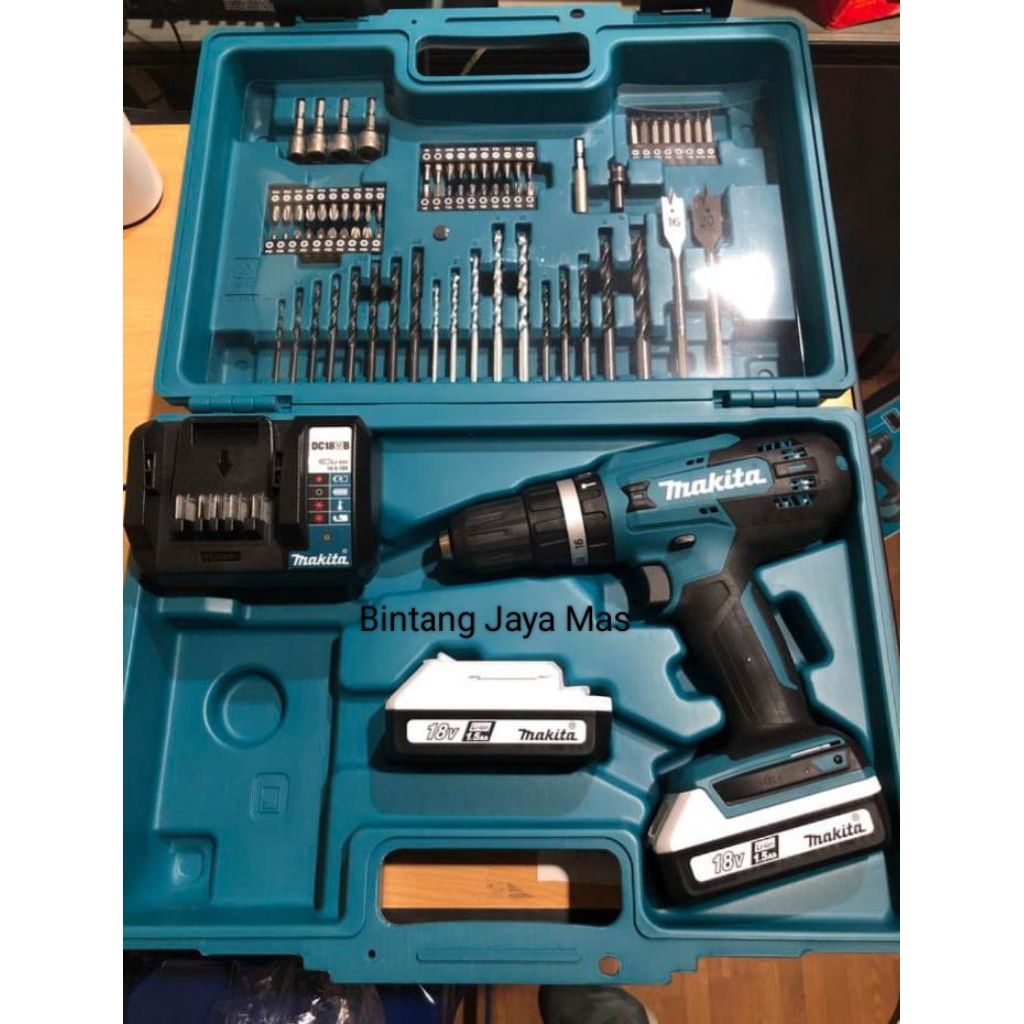 Mesin bor makita cordless HP488D003