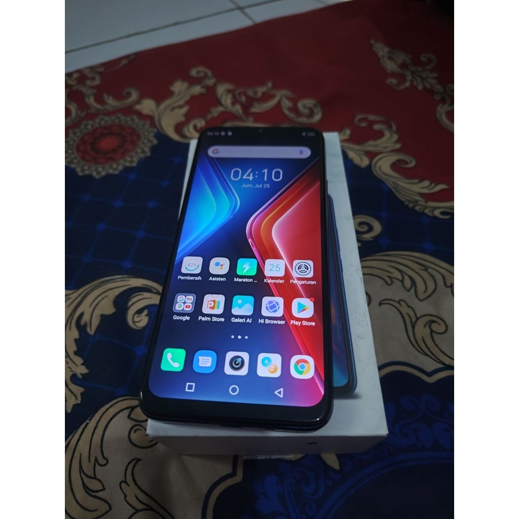 infinix hot 11 play 64gb blue hape casan