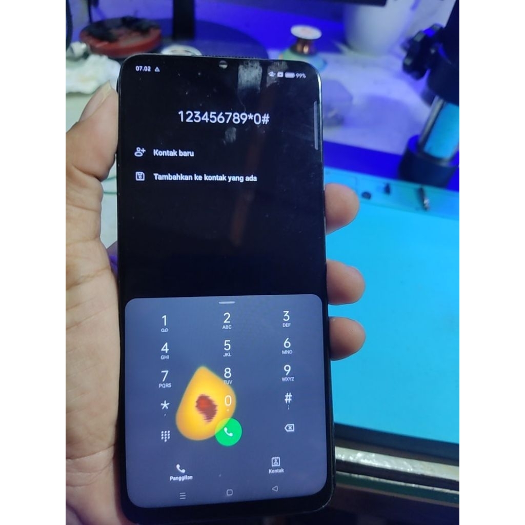 LCD OPPO A17/A57/A77/A38 ORI COPOTAN