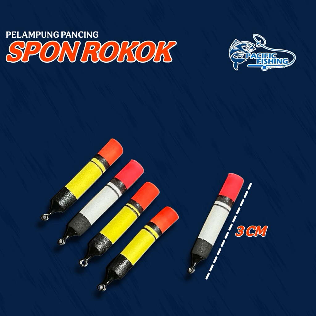Pelampung pancing Spon rokok kecil 3cm | Kambangan