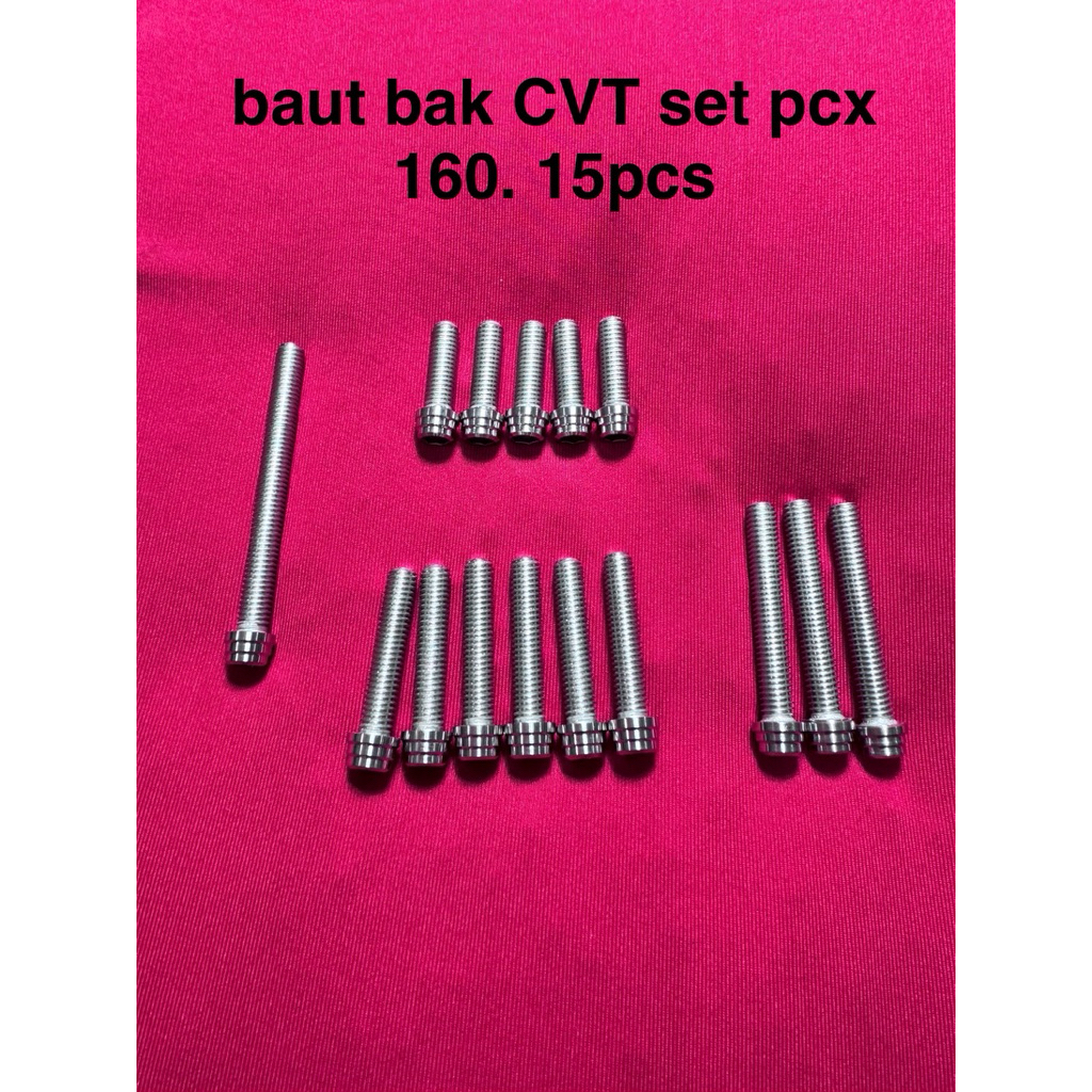 BAUT BAK CVT PCX 160 stainless custom