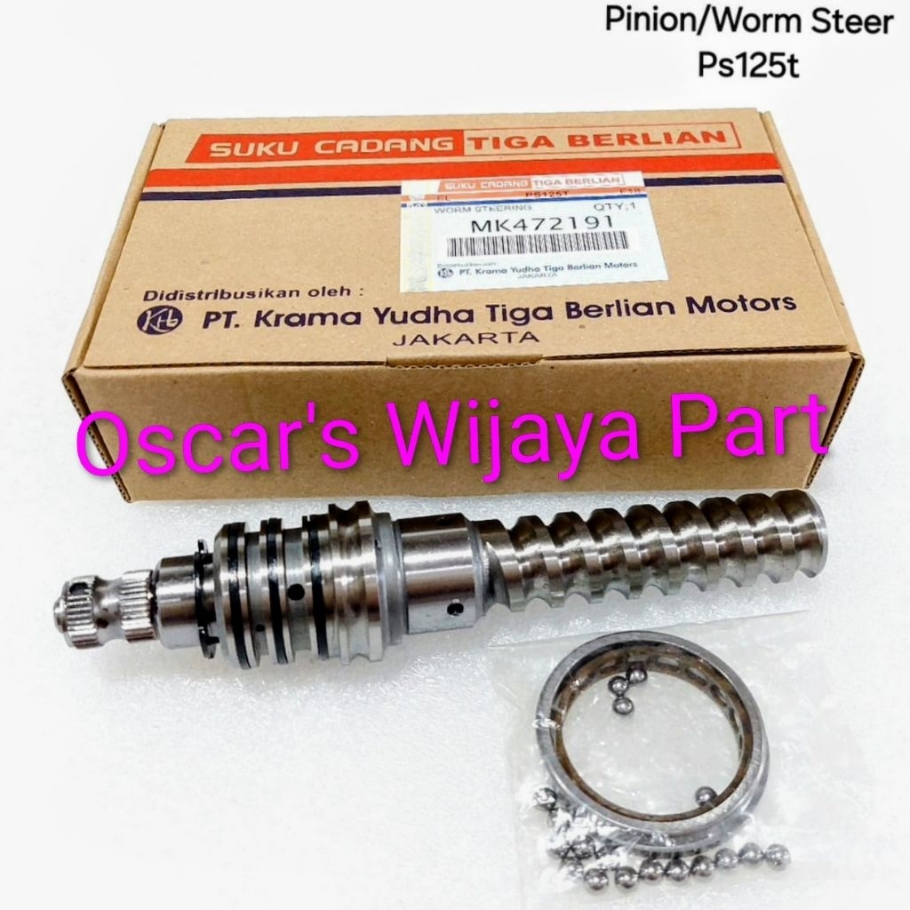 PINION WORM STEER CANTER /PS110/PS125/PS136 / AS BROM STIR PELI BEBEK MOBIL MITSUBISHI CANTER/PS110 