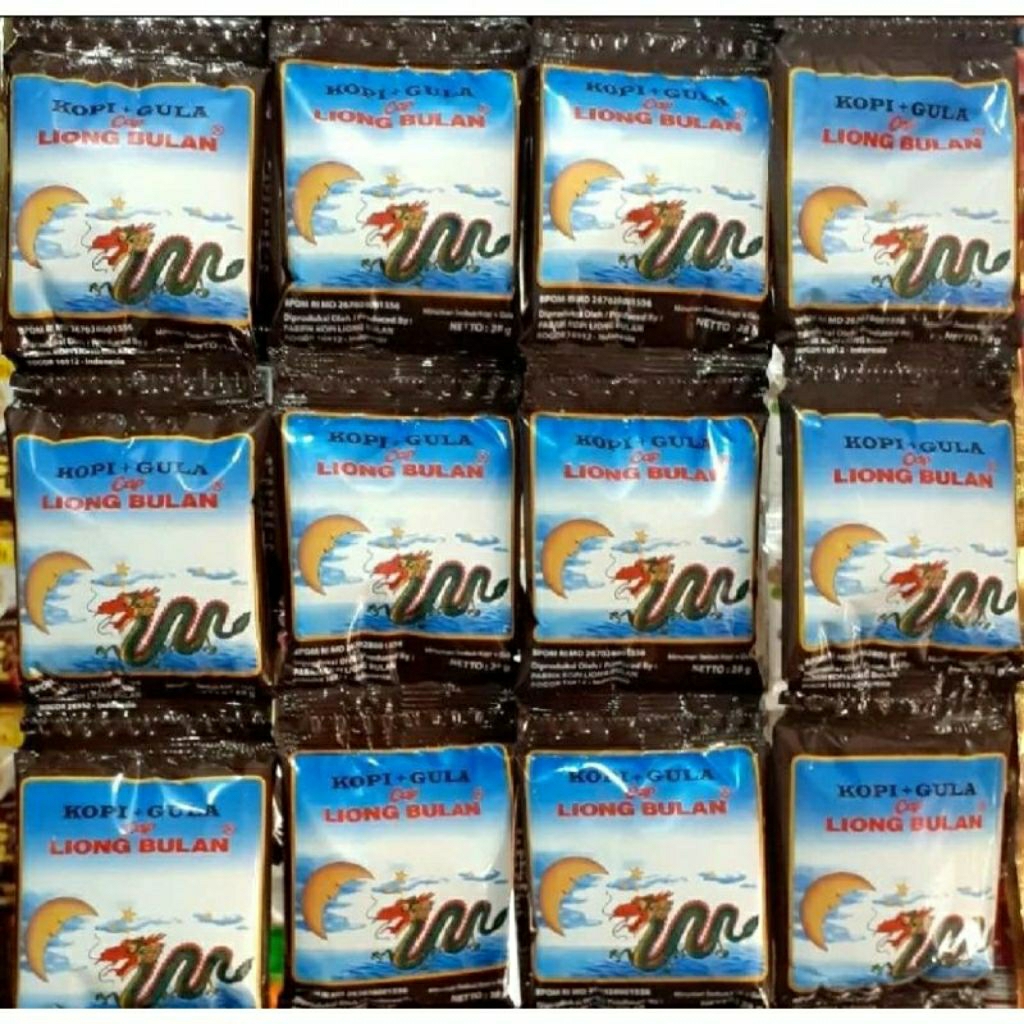 

kopi cap liong bulan khas bogor free packing buble wrap