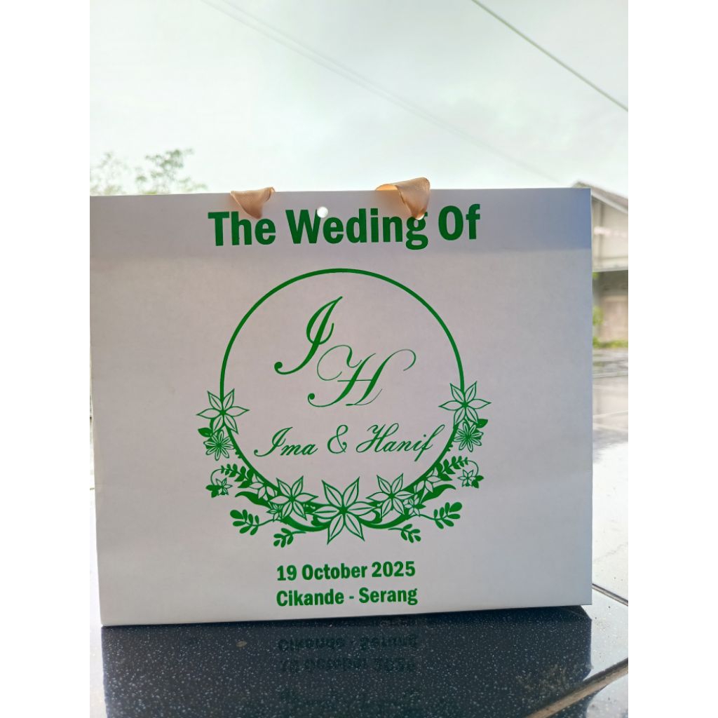 

Paperbag weding custom / paperbag sovenir