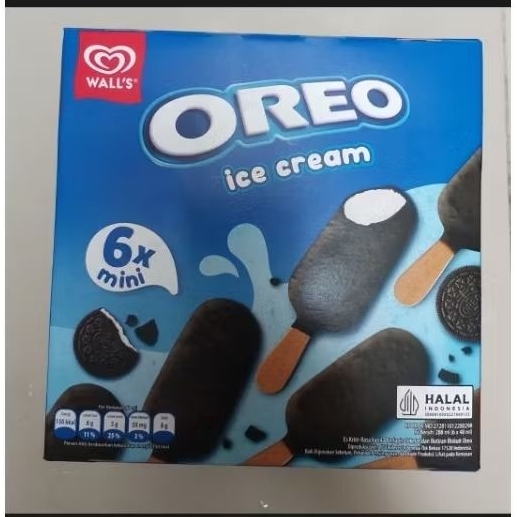 

Es Krim Ice Cream Walls MINI Oreo Isi 6 pcs