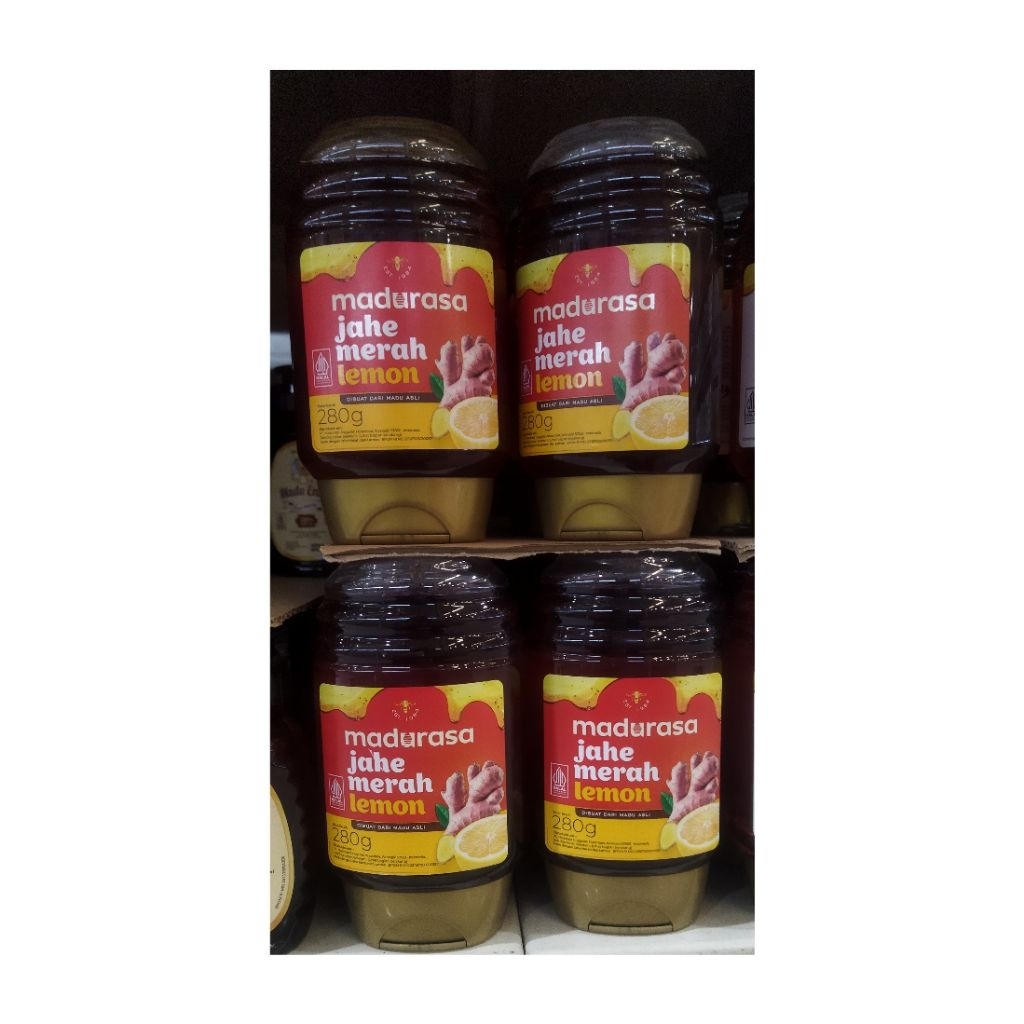 

MADURASA JAHE MERAH LEMON 280GR ISI 2 BOTOL