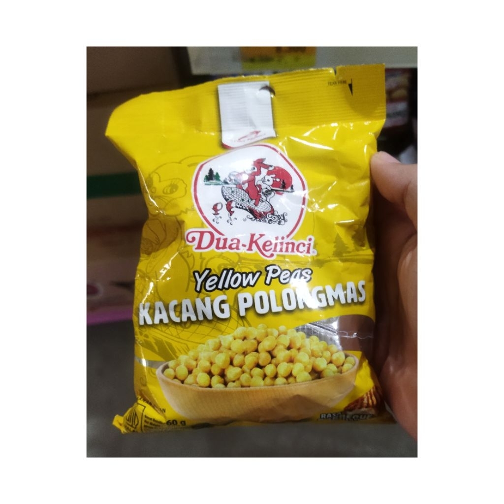 

DUA KELINCI KACANG POLONG MAS RASA BARBEQUE 60G ISI 3 PCS