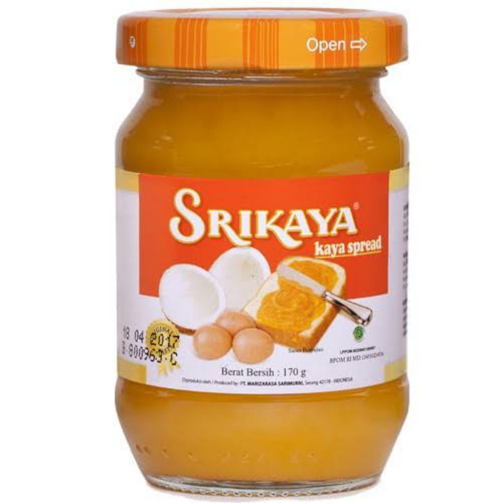 

Selai Roti Oles Srikaya Kaya Spread 170 Gr