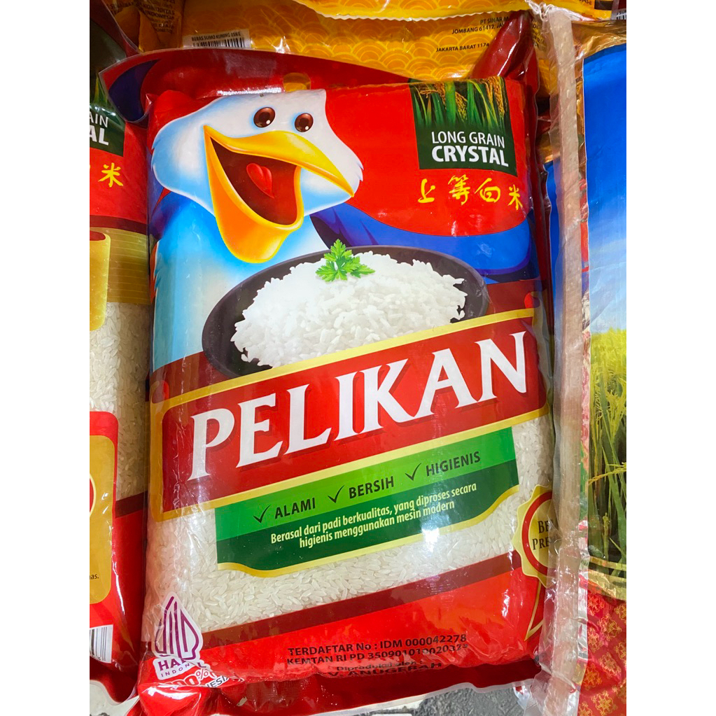 

Beras Pelikan 5kg Kemasan