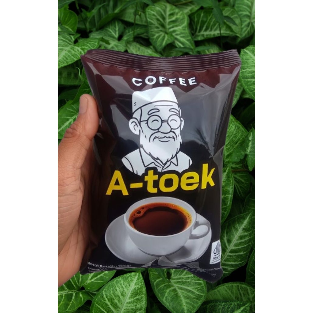 

Kopi Bubuk Robusta Lampung A-Toek 185gr – Citarasa Khas Gak Bikin Kembung