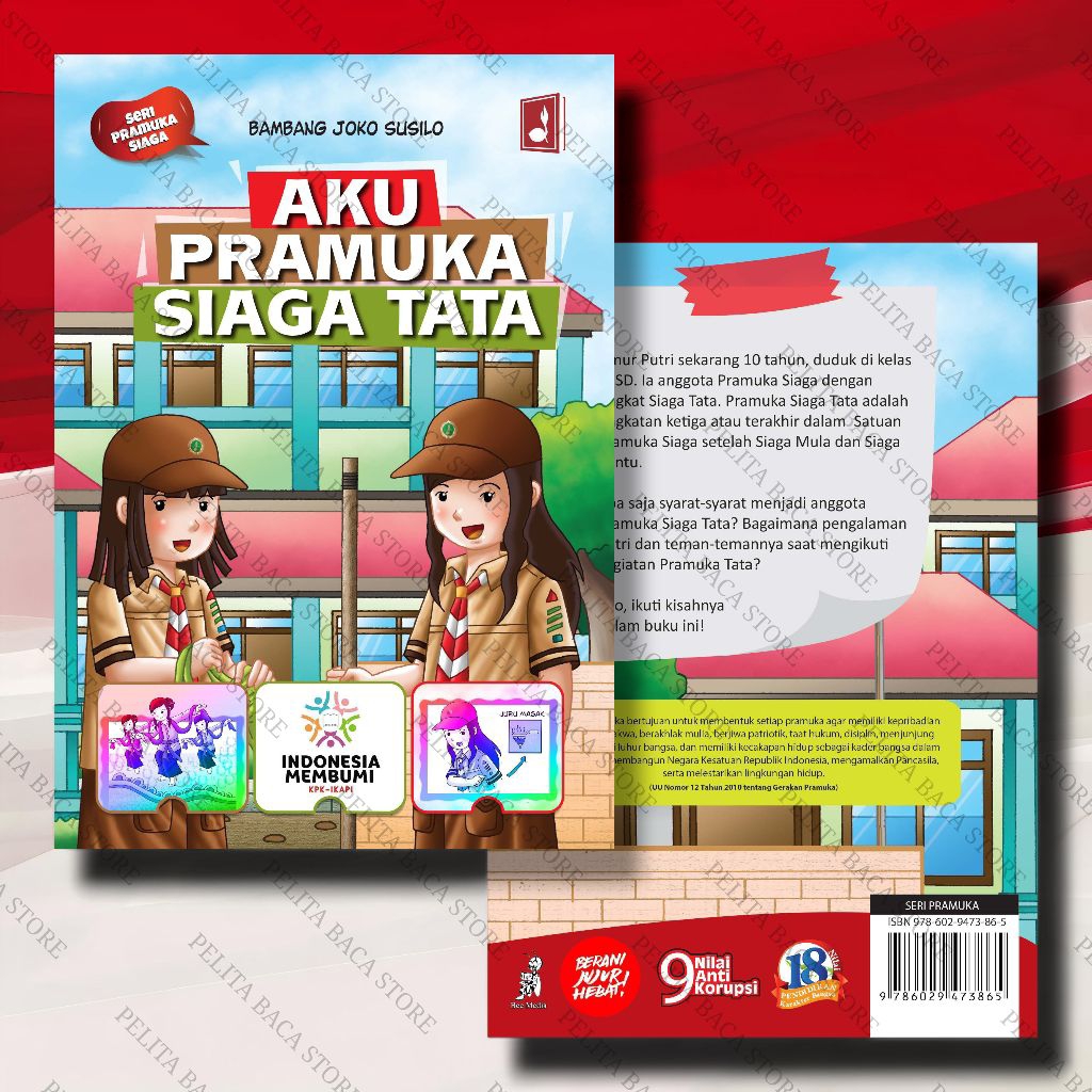 Buku Aku Pramuka Siaga Tata – Seri Pramuka Siaga SD / Buku Panduan Anak Pramuka Original