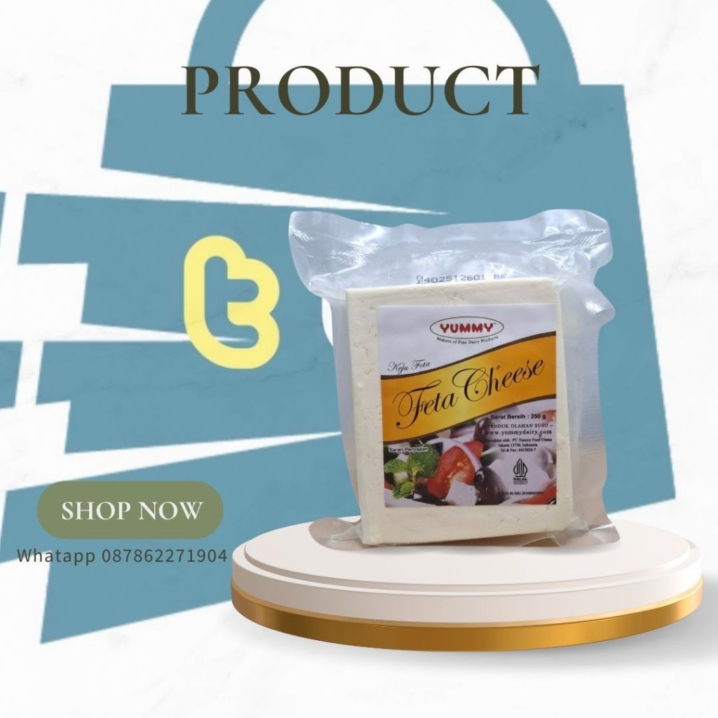 

Feta Cheese Yummy 250 grm