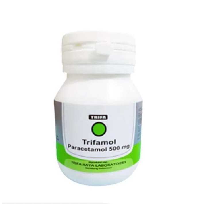 Trifamol Paracetamol 500 mg Pot isi 100 Tablet