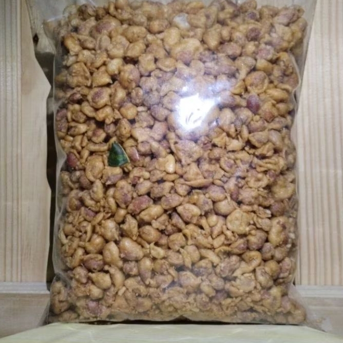 

(Ready Medan) Cemilan Enak kacang Arab jeruk purut/Kacang Keriting free bubble wrap dan plastik